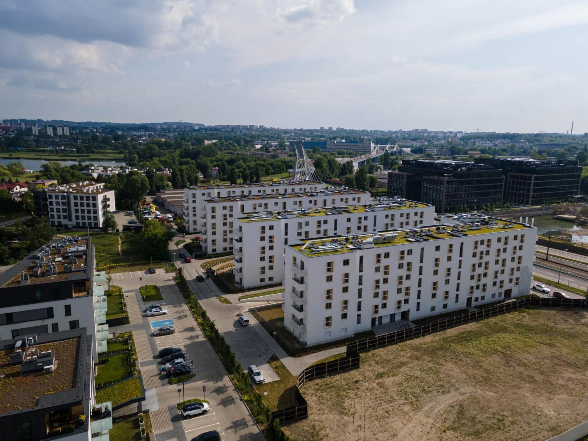 Saska Park Apartments Krakow Exterior photo